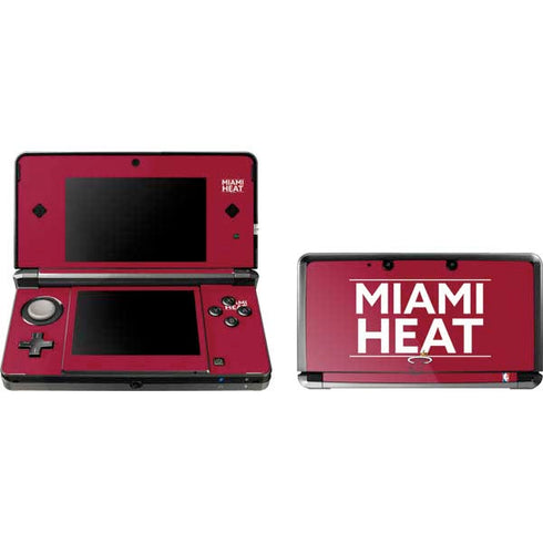 NBA Miami Heat Standard - Red 3DS (2011) Skin